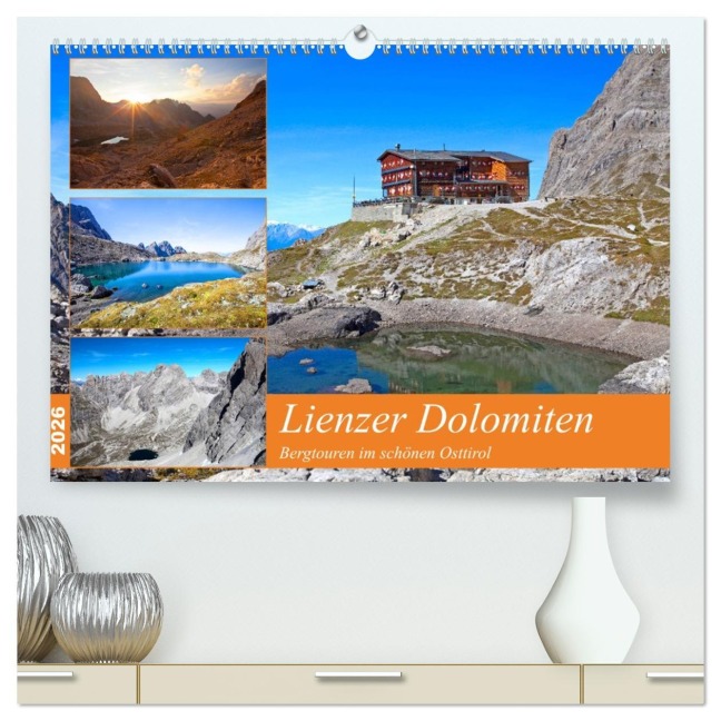 Lienzer Dolomiten (hochwertiger Premium Wandkalender 2026 DIN A2 quer), Kunstdruck in Hochglanz - Christa Kramer
