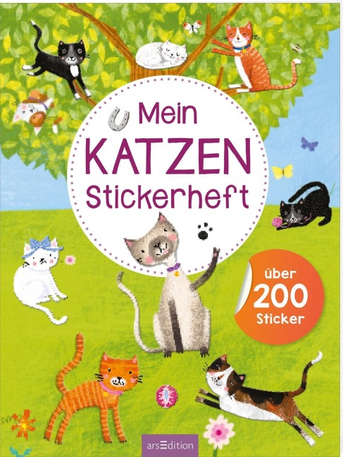 Mein Katzen-Stickerheft - 