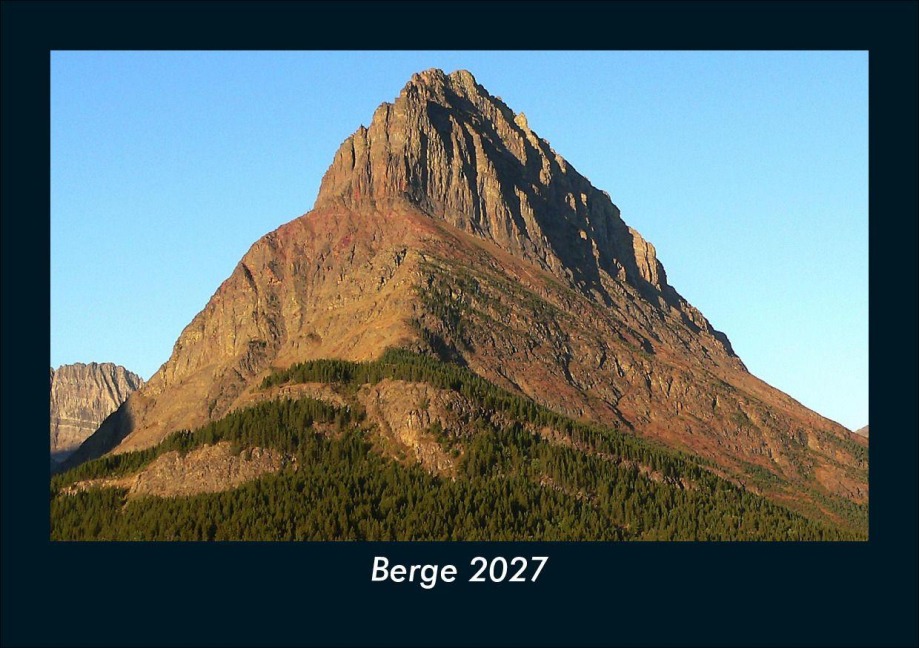 Berge 2027 Fotokalender DIN A5 - Tobias Schmitt, Kevin Heber