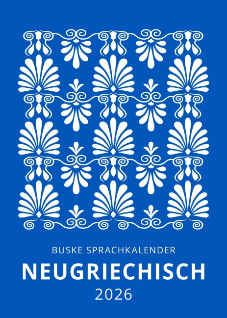 Sprachkalender Neugriechisch 2026 - Anna Danisger