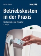 Cover-Bild zum Titel 'Betriebskosten in der Praxis' von 'Martina Westner'
