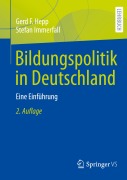 Cover-Bild zum Titel 'Bildungspolitik in Deutschland' von 'Stefan Immerfall, Gerd F. Hepp'