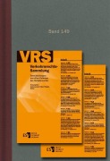 Cover-Bild zum Titel 'Verkehrsrechts-Sammlung (VRS) Band 149' von ''