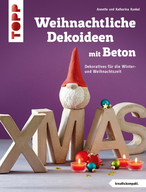Weihnachtliche Dekoideen mit Beton - Katharina Kunkel