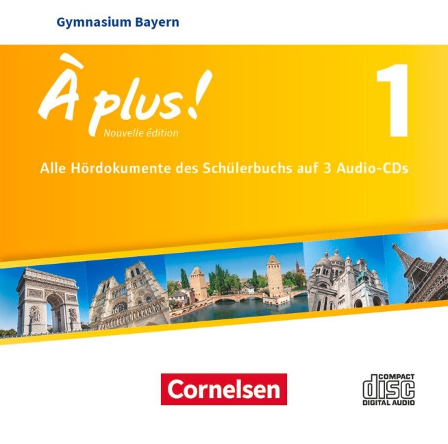 À plus! Band 1: 6. Jahrgangsstufe - Bayern - Audio-CDs - 