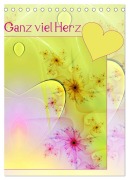 Cover-Bild zum Titel 'Ganz viel Herz (Tischkalender 2026 DIN A5 hoch), CALVENDO Monatskalender' von 'Susanne Schönberger'
