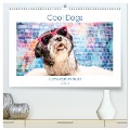 Cool Dogs - Hunde-Spaß im Studio (hochwertiger Premium Wandkalender 2024 DIN A2 quer), Kunstdruck in Hochglanz - Sonja Teßen