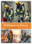 Cover-Bild zum Titel 'Heldentum im Einsatz - Ein Jahr mit den Lebensrettern (Wandkalender 2026 DIN A3 hoch), CALVENDO Monatskalender' von 'Claudia Schimmack'