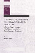 Cover-Bild zum Titel 'Toward A Competitive Telecommunication Industry' von ''