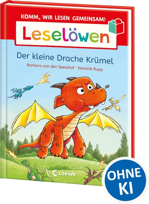 Leselöwen - Komm, wir lesen gemeinsam! - Der kleine Drache Krümel - Barbara van den Speulhof