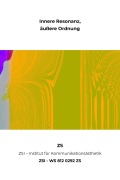 Cover-Bild zum Titel 'Innere Resonanz, äußere Ordnung - ZSI - WS 812 0292 ZS' von 'Zs Zsi'