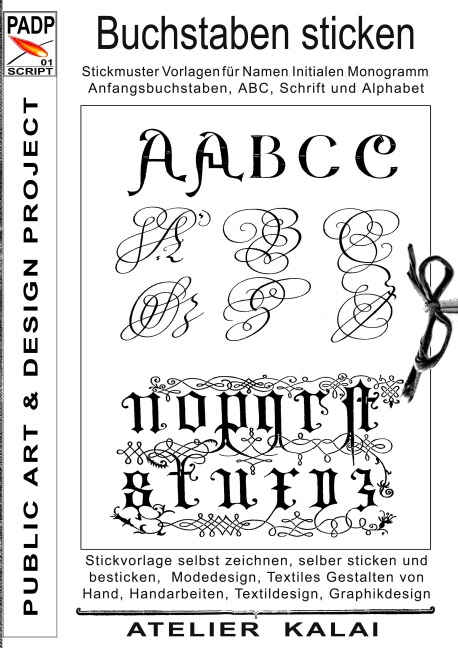 PADP-Script 001: Buchstaben sticken - 