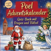 Cover-Bild zum Titel 'Poel-Adventskalender: Quiz-Buch mit Fragen und Rätsel' von 'Schlauvento Interactive'