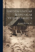 Cover-Bild zum Titel 'Lexicon linguae slovenicae veteris dialecti' von ''