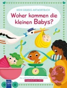 Cover-Bild zum Titel 'Mein großes Antwortbuch - Woher kommen die kleinen Babys?' von 'Joanna Neville'