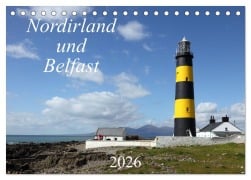 Cover-Bild zum Titel 'Nordirland und Belfast (Tischkalender 2026 DIN A5 quer), CALVENDO Monatskalender' von 'Rainer Großkopf'
