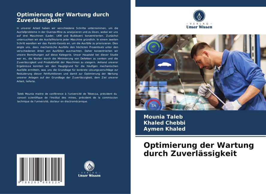Optimierung der Wartung durch Zuverlässigkeit - Mounia Taleb, Khaled Chebbi, Aymen Khaled