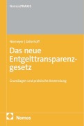Cover-Bild zum Titel 'Das neue Entgelttransparenzgesetz' von 'Willem Niemeyer, Saskia Zellerhoff'