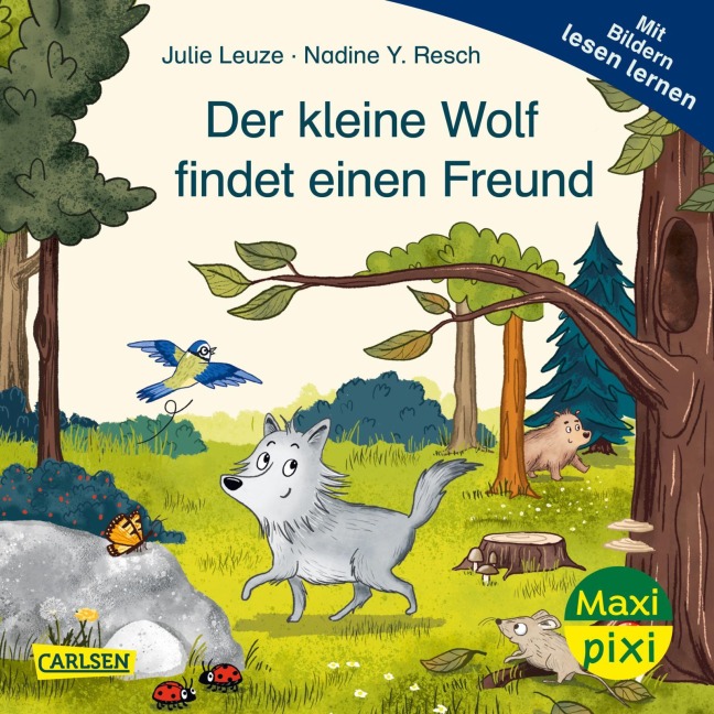 Maxi Pixi 470: VE 5: Der kleine Wolf findet einen Freund (5 Exemplare) - Julie Leuze