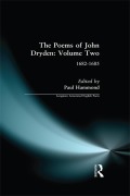 Cover-Bild zum Titel 'The Poems of John Dryden: Volume Two' von 'Paul Hammond'