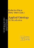 Cover-Bild zum Titel 'Applied Ontology' von ''