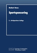 Cover-Bild zum Titel 'Sportsponsoring' von 'Norbert Drees'