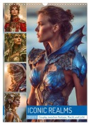 Cover-Bild zum Titel 'Iconic Realms (Wandkalender 2027 DIN A3 hoch), CALVENDO Monatskalender' von 'Steffen Gierok-Latniak'