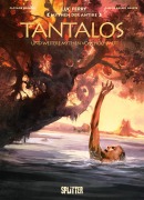 Cover-Bild zum Titel 'Mythen der Antike: Tantalos und weitere Mythen vom Hochmut (Graphic Novel)' von 'Luc Ferry, Clotilde Bruneau'