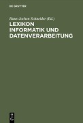 Cover-Bild zum Titel 'Lexikon Informatik und Datenverarbeitung' von ''