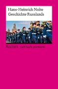 Cover-Bild zum Titel 'Geschichte Russlands' von 'Hans-Heinrich Nolte'
