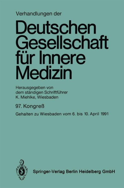 Verhandlungen der Deutschen Gesellschaft für Innere Medizin - 