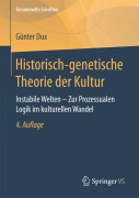Cover-Bild zum Titel 'Historisch-genetische Theorie der Kultur' von 'Günter Dux'