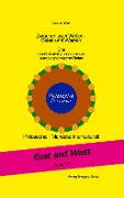 Cover-Bild zum Titel 'Zwischen zwei Welten - Osten und Westen' von 'Ram Adhar Mall'
