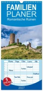 Cover-Bild zum Titel 'Familienplaner 2027 - Romantische Ruinen mit 5 Spalten (Wandkalender, 21 x 45 cm) CALVENDO' von 'Giuseppe Di Domenico'