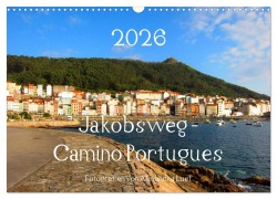 Cover-Bild zum Titel 'Jakobsweg - Camino Portugues (Wandkalender 2026 DIN A3 quer), CALVENDO Monatskalender' von 'Alexandra Luef'