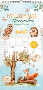 Familienplaner Tierzauber im Format 22 x 45 - 
