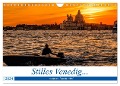 Stilles Venedig wenn es Nacht wird (Wandkalender 2024 DIN A4 quer), CALVENDO Monatskalender - Brigitte Dürr