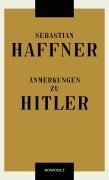 Cover-Bild zum Titel 'Anmerkungen zu Hitler' von 'Sebastian Haffner'