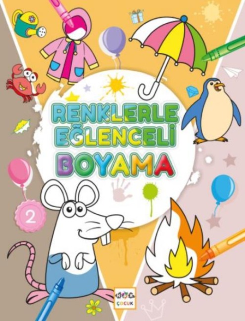 Renklerle Eglenceli Boyama - 2 - Kolektif