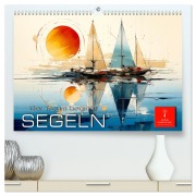 Cover-Bild zum Titel 'Segeln, der Traum beginnt (hochwertiger Premium Wandkalender 2026 DIN A2 quer), Kunstdruck in Hochglanz' von 'Peter Roder'