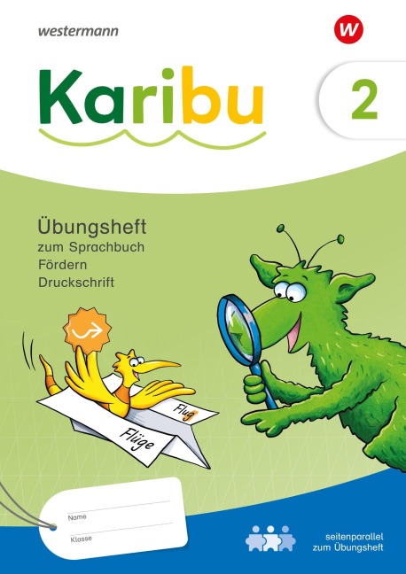 Karibu. Übungsheft Fördern 2 zum Sprachbuch 2 zielgleich, seitenparallel zum Übungsheft Sprachbuch- Ausgabe 2024 - 