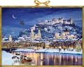 Cover-Bild zum Titel 'Wandkalender - Winterliches Stadtpanorama' von ''
