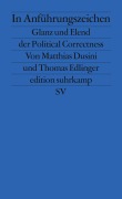 Cover-Bild zum Titel 'In Anführungszeichen' von 'Matthias Dusini, Thomas Edlinger'
