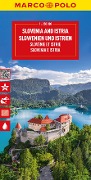 Cover-Bild zum Titel 'MARCO POLO Reisekarte Slowenien und Istrien 1:250.000' von ''