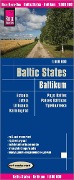 Cover-Bild zum Titel 'Reise Know-How Landkarte Baltikum / Baltic States (1:600.000) : Estland, Lettland, Litauen und Region Kaliningrad' von ''