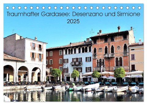 Traumhafter Gardasee: Desenzano und Sirmione (Tischkalender 2025 DIN A5 quer), CALVENDO Monatskalender - Christine Konkel