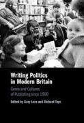 Cover-Bild zum Titel 'Writing Politics in Modern Britain' von ''