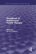 Cover-Bild zum Titel 'Handbook of Behavioural Family Therapy' von ''