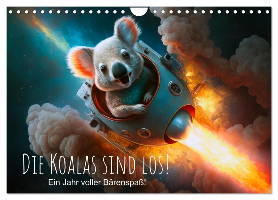 Die Koalas sind los! Ein Jahr voller Bärenspaß (Wandkalender 2027 DIN A4 quer), CALVENDO Monatskalender - Artefacti