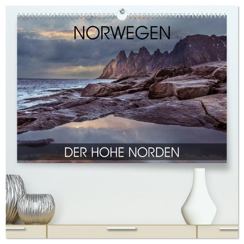 Norwegen - der hohe Norden (hochwertiger Premium Wandkalender 2025 DIN A2 quer), Kunstdruck in Hochglanz - Val Thoermer